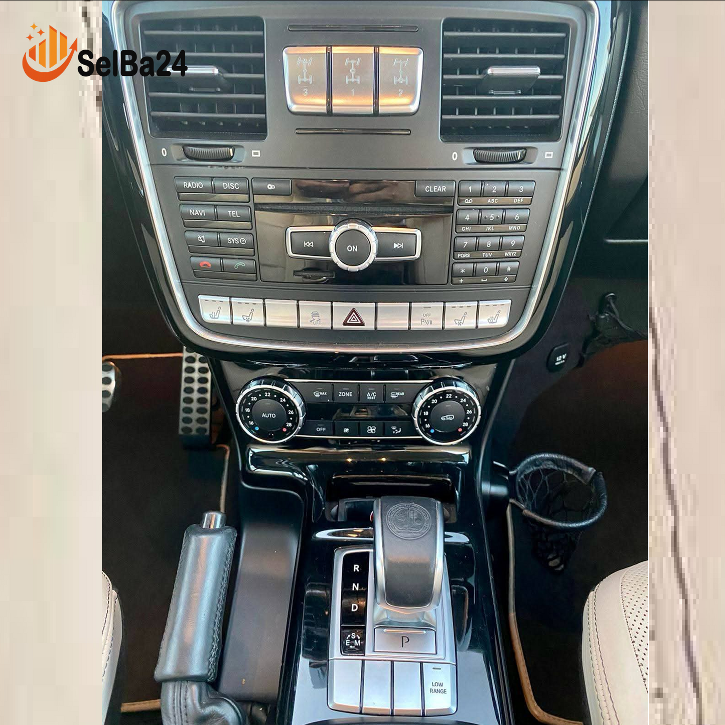 Mercedes G500 AMG Brabus-2014-Full Option-V8-Gasolina-4x4-automatico-interior rojo premium