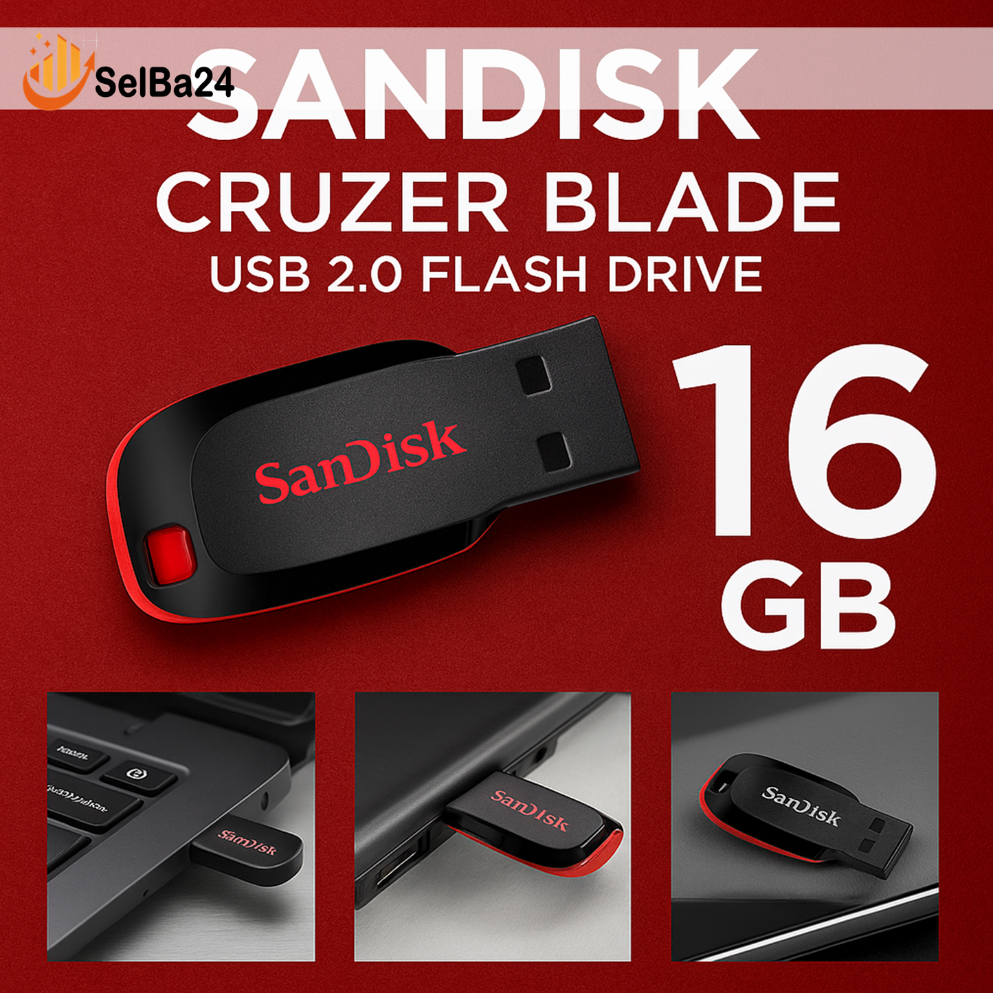 Llave USB Cruzer Blade-16 GB en tu memoria a mano
