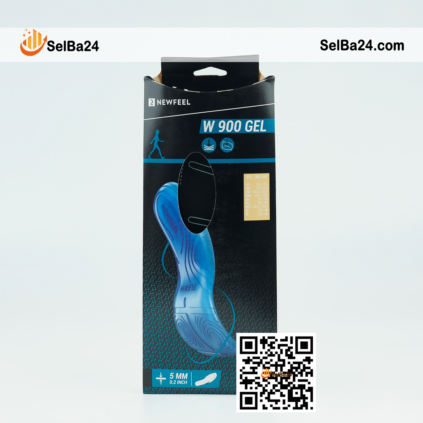 Platillas W900 NEWFEEL – Gel Ortopédico