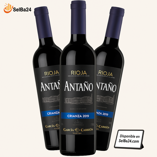 Vino Rioja Antaño Crianza 2019 – Tradición y Sabor en Cada Copa