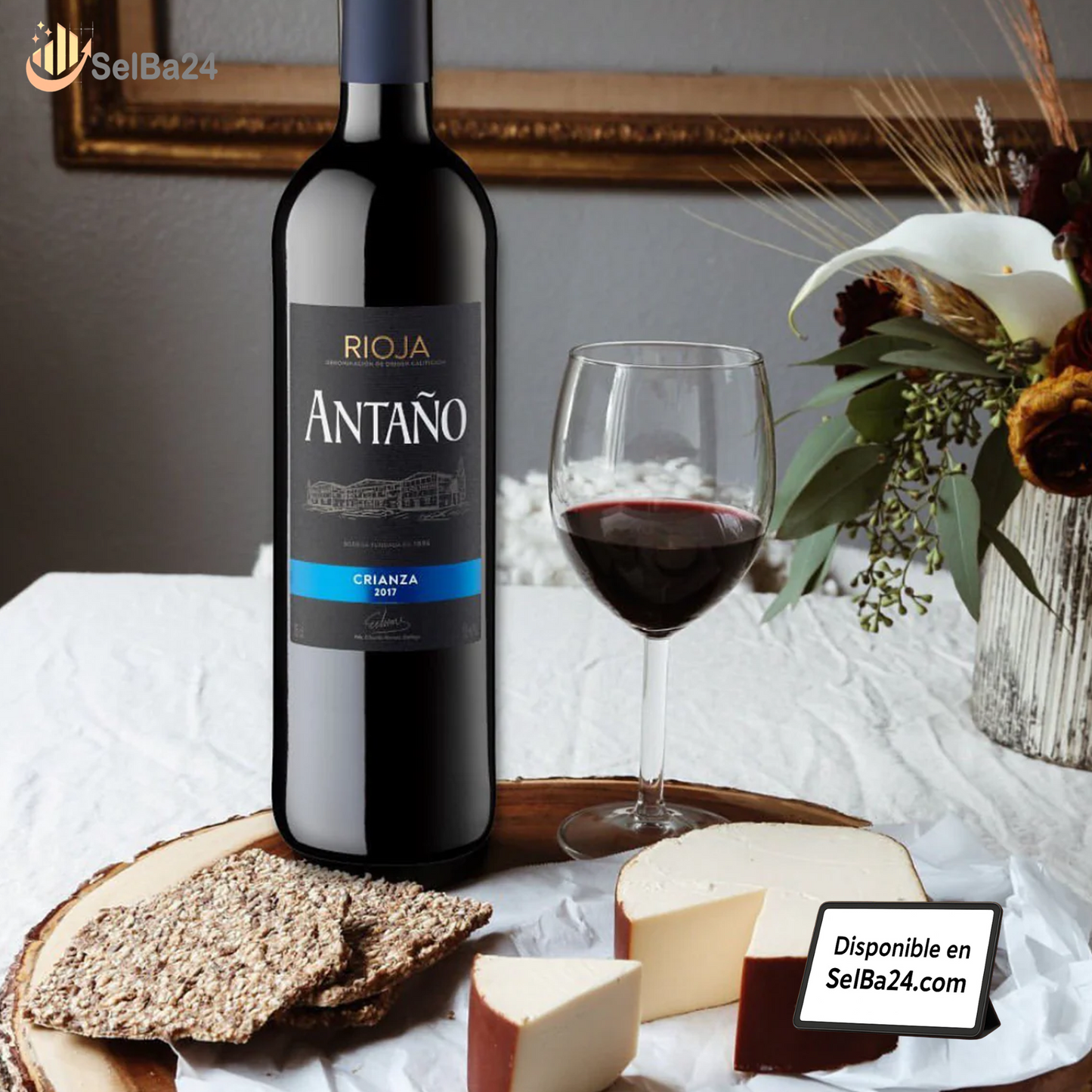 Vino Rioja Antaño Crianza 2019 – Tradición y Sabor en Cada Copa