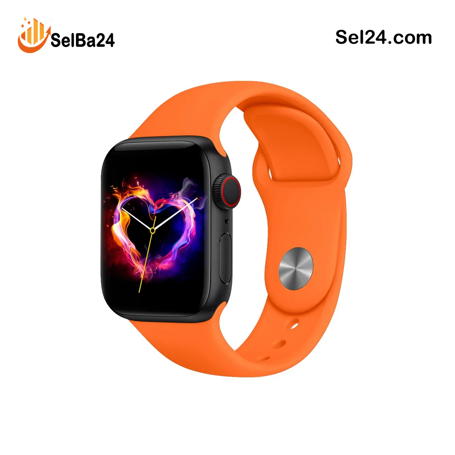 Smartwatch que Se Adapta a ti, pruebalo en color naranja