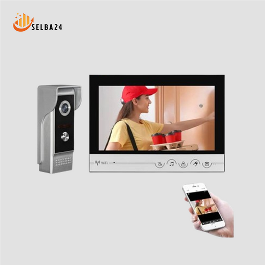 Kit de Videoportero Inteligente, conozca quien llega a tu casa en tiempo real y habra la puerta desde dentro