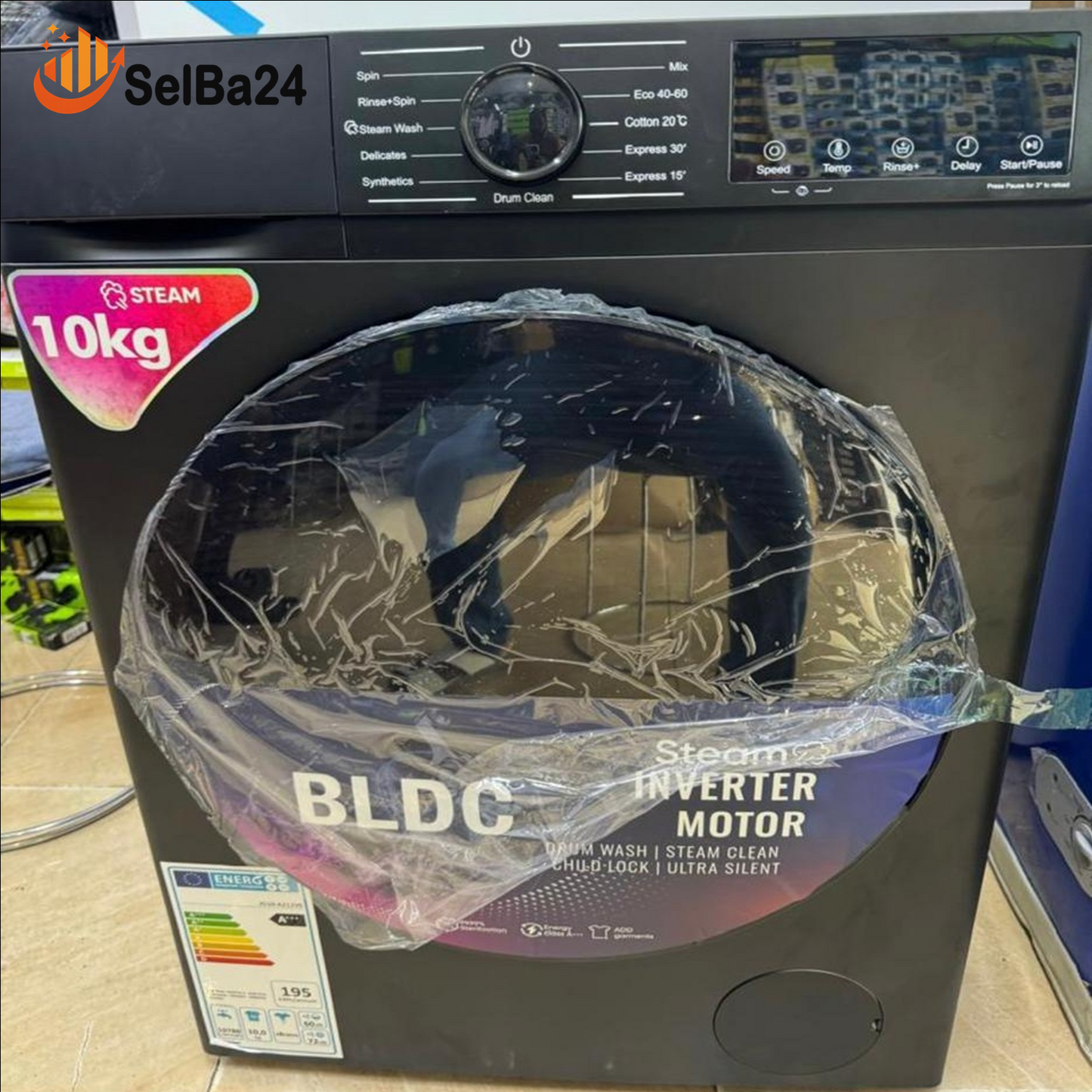 Lavadora automatica Steam Inverter