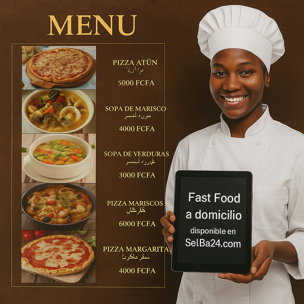 Fast Food- Comida adomicilio Malabo