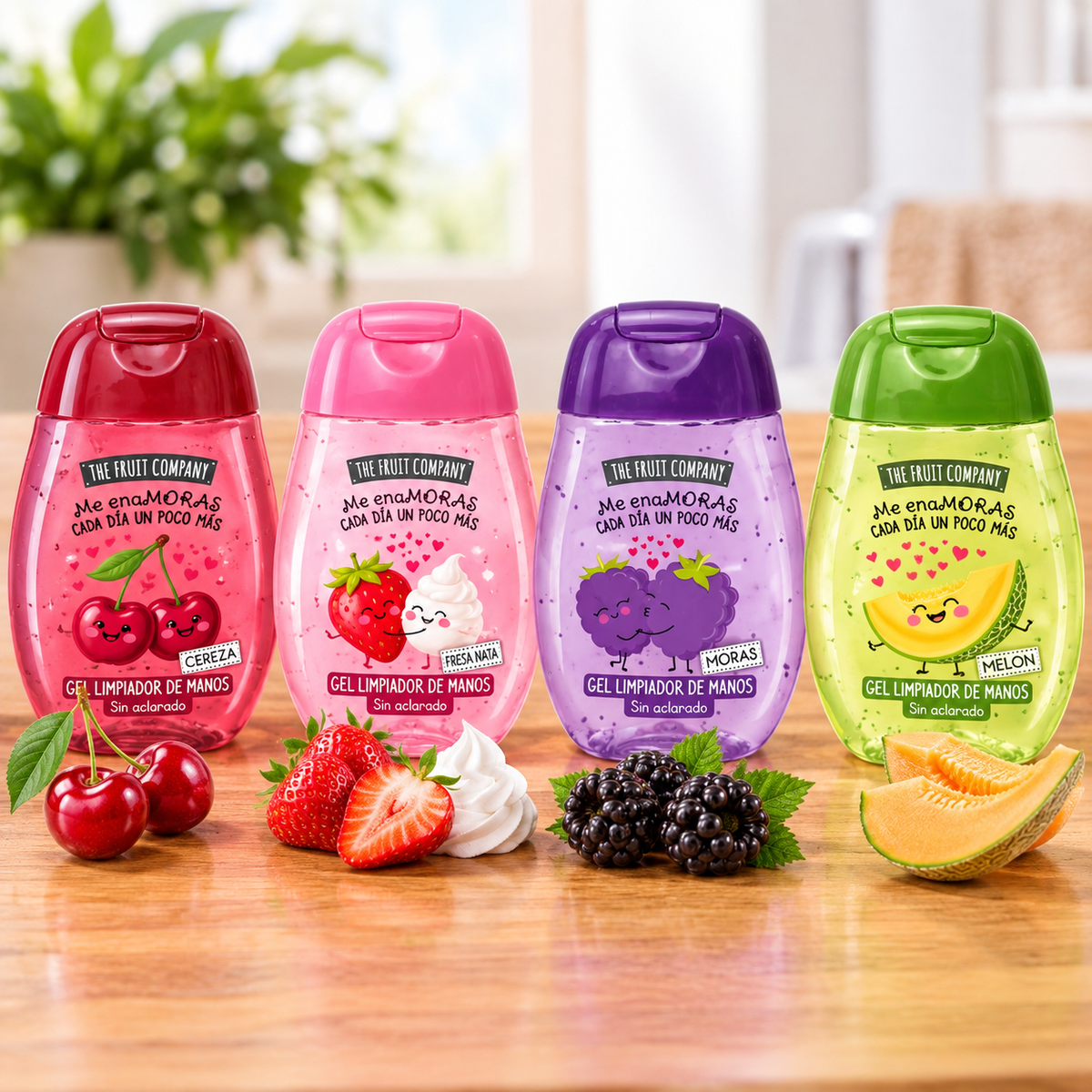 Gel Limpiador de Manos Sin Aclarado – The Fruit Company