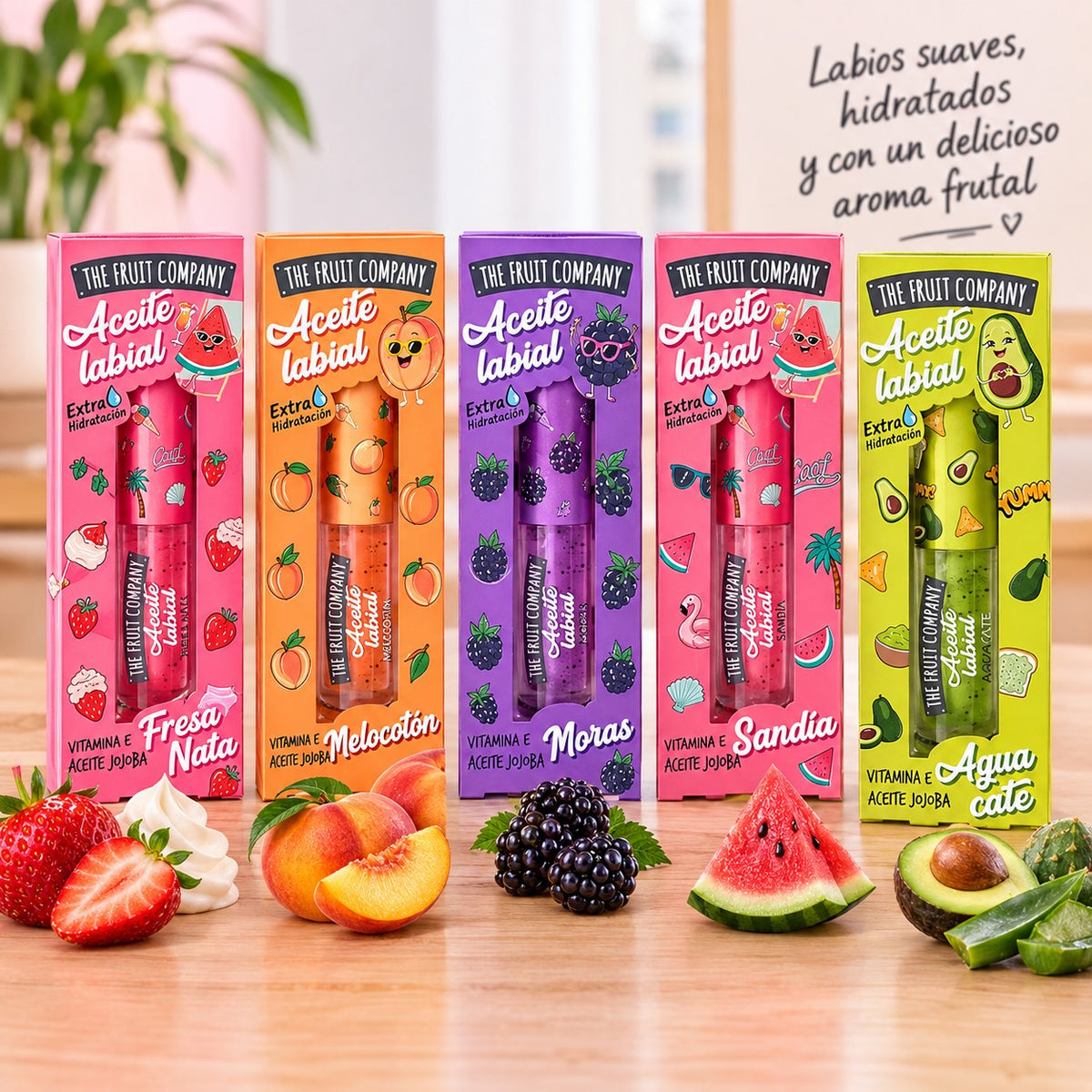 Aceite Labial Extra Hidratación – The Fruit Company