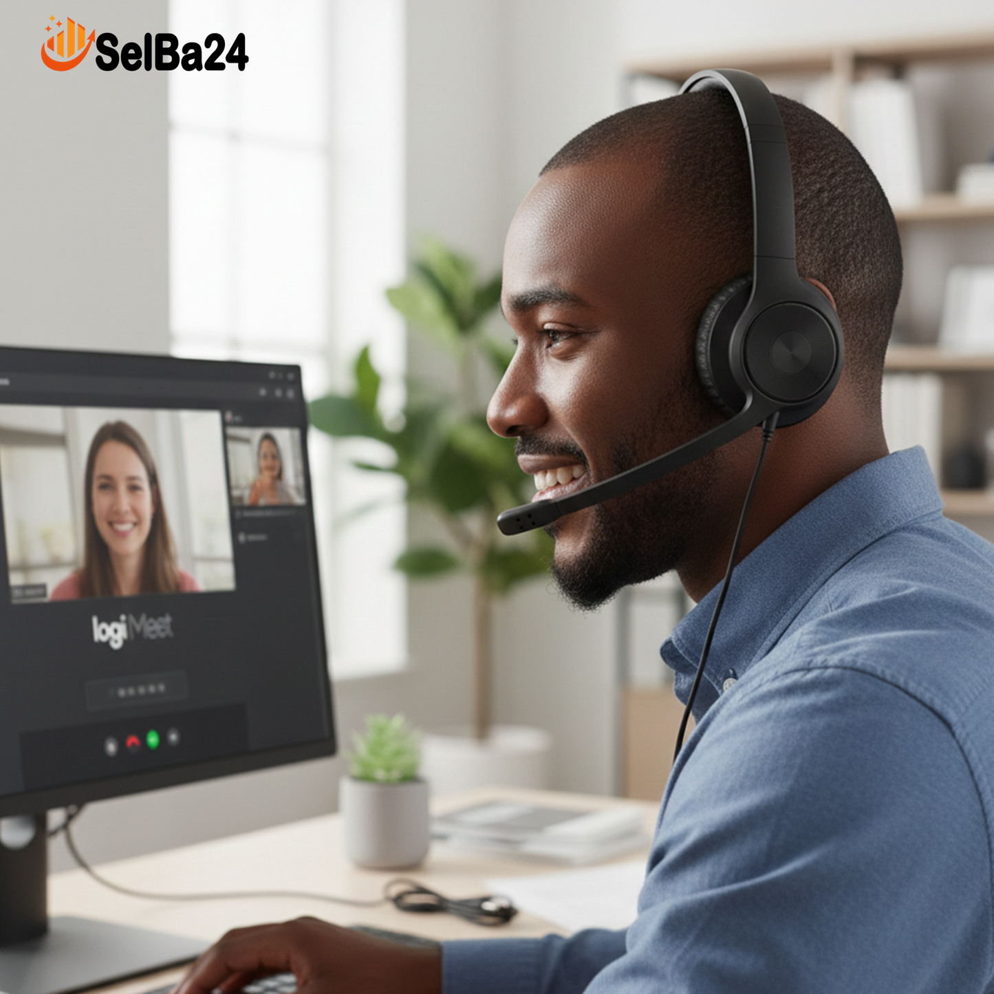 Auriculares Logitech H390 con Micrófono USB