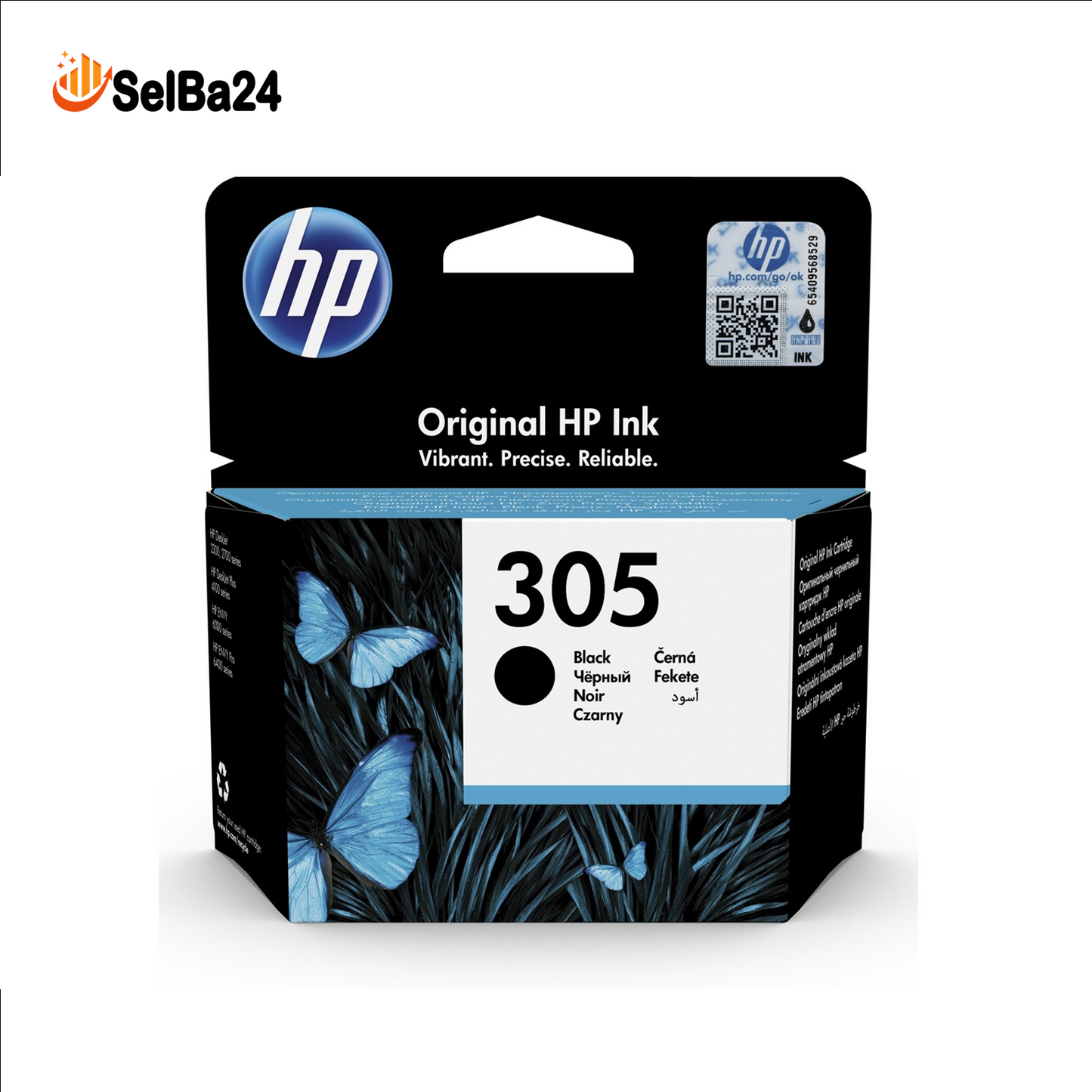 Cartuchos Originales HP 305 – Negro y Color-Compatibles con HP DeskJet 2720