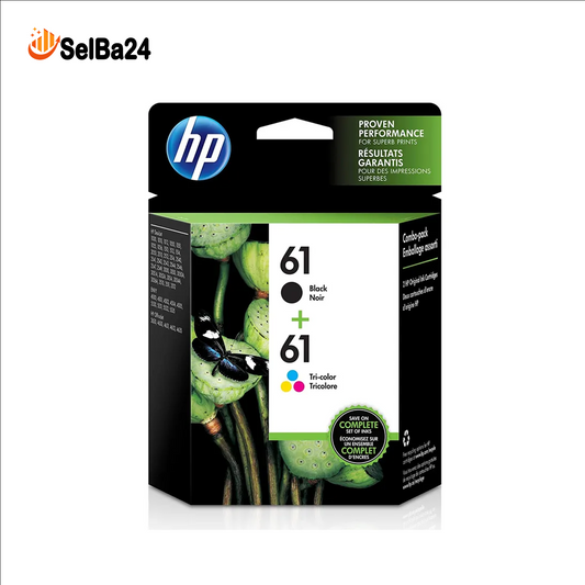 Cartuchos Originales HP 61 – Negro y Color-Compatibles con impresoras HP DeskJet 2050