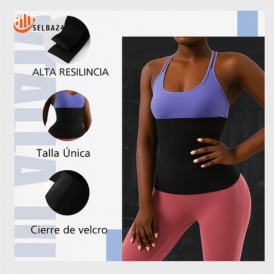 Faja Enrolladora de Alta Resiliencia – Moldea tu figura con comodidad