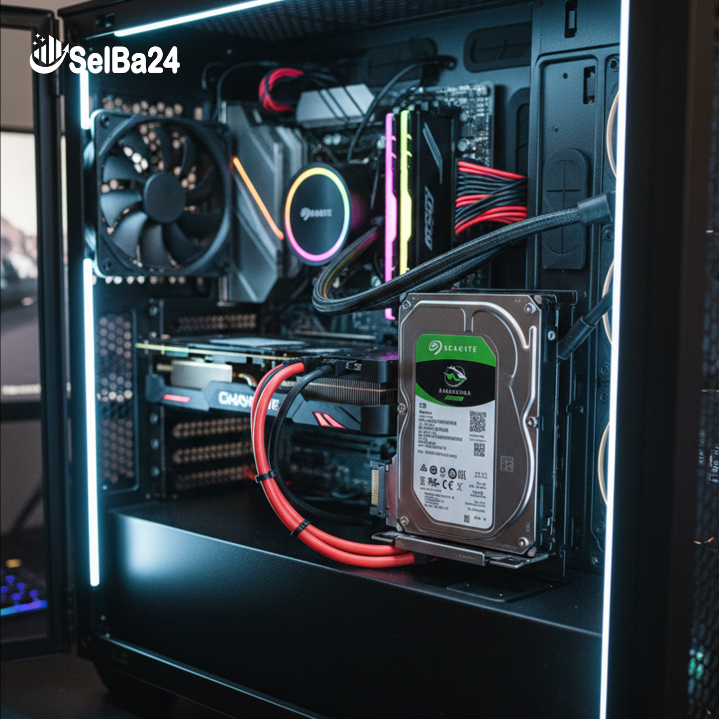 Discos Duros Internos Seagate – Para PC y DVR/CCTV-Todas las Capacidades