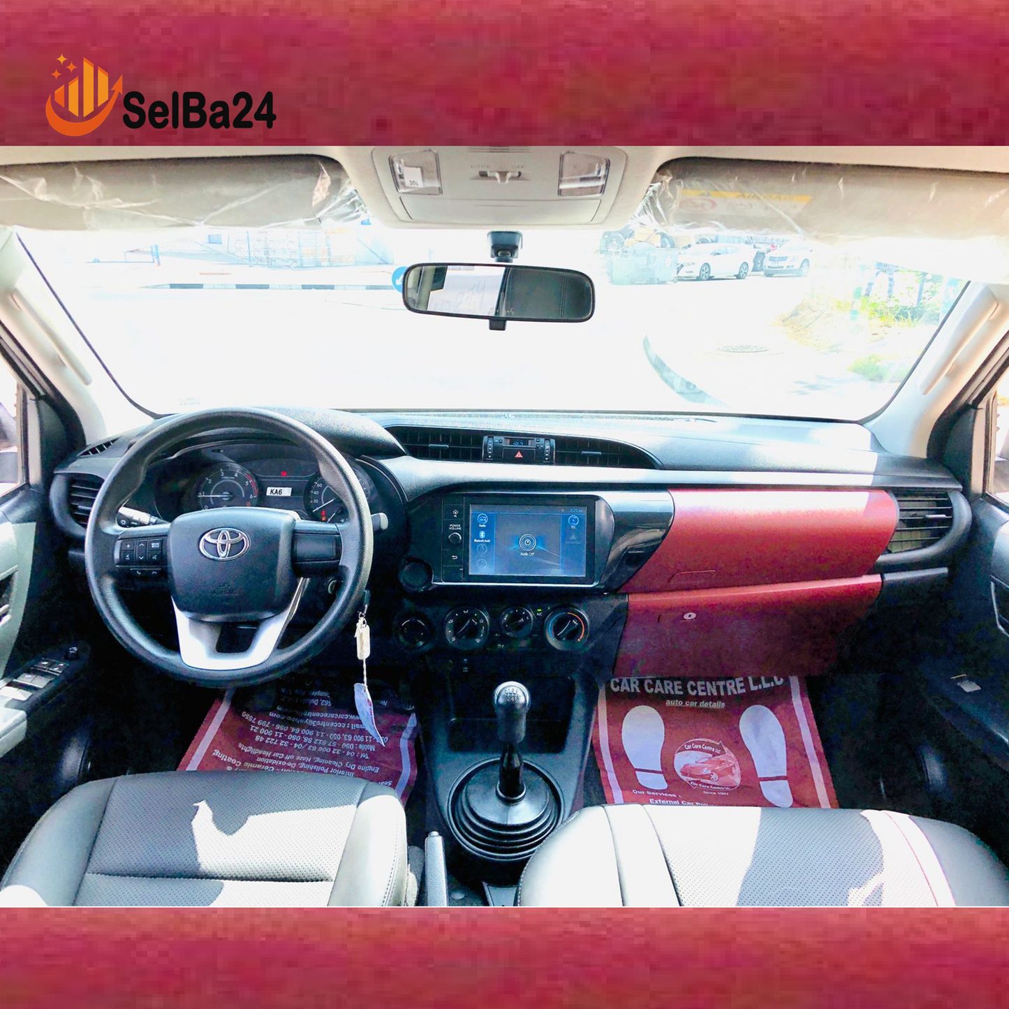 Toyota Hilux-2023-Diesel-manual 2x4- Full Option