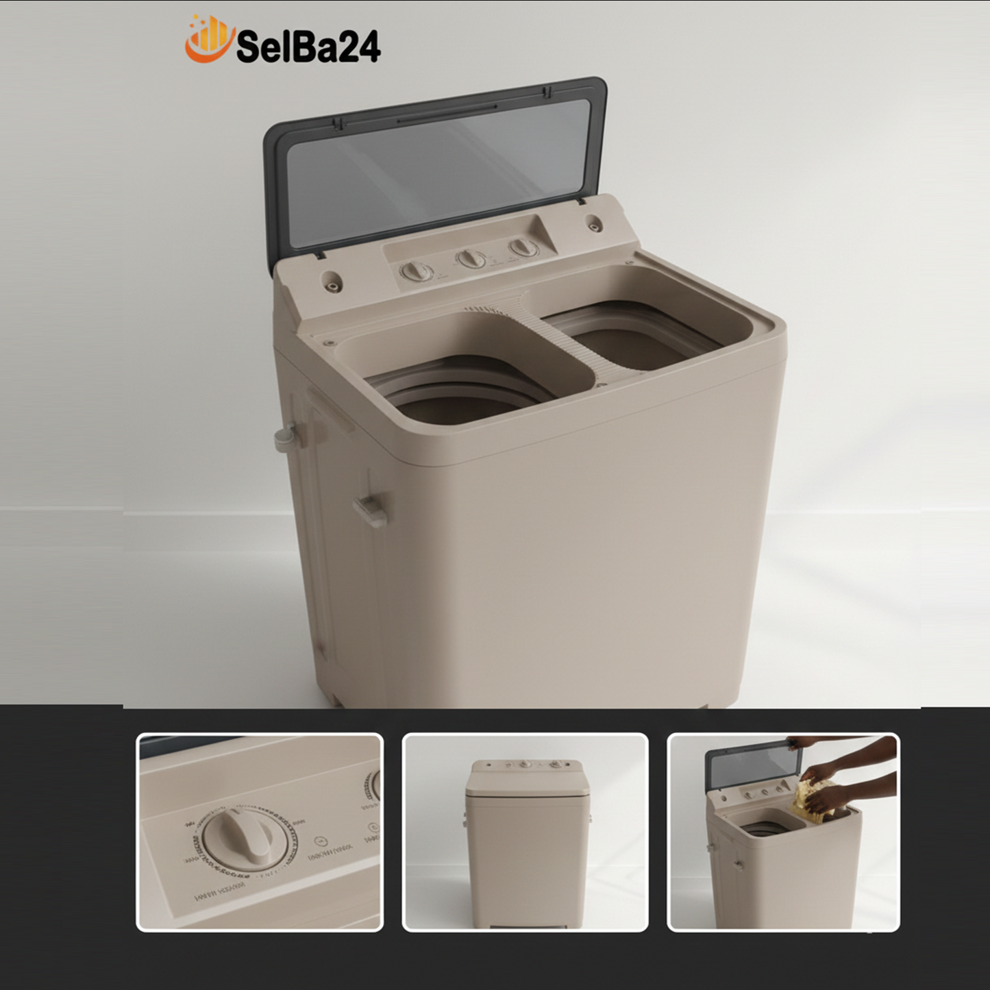 Lavadora Manual Práctica y Eficiente