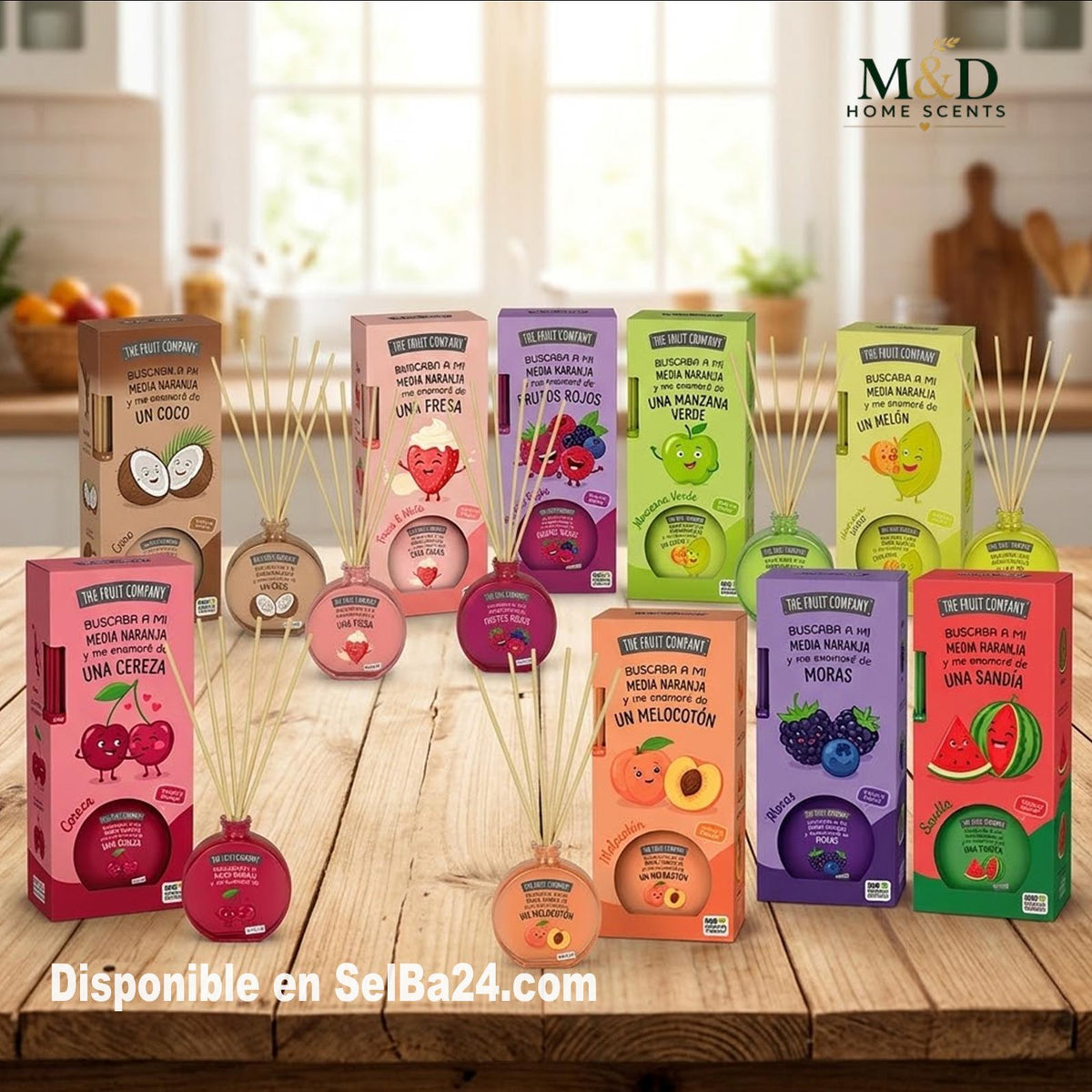 Ambientador de Hogar Aroma Refrescante – The Fruit Company