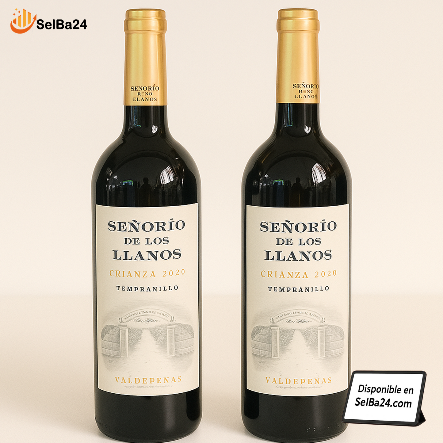 Señorío de los Llanos Crianza 2020 – La esencia del Tempranillo de Valdepeñas