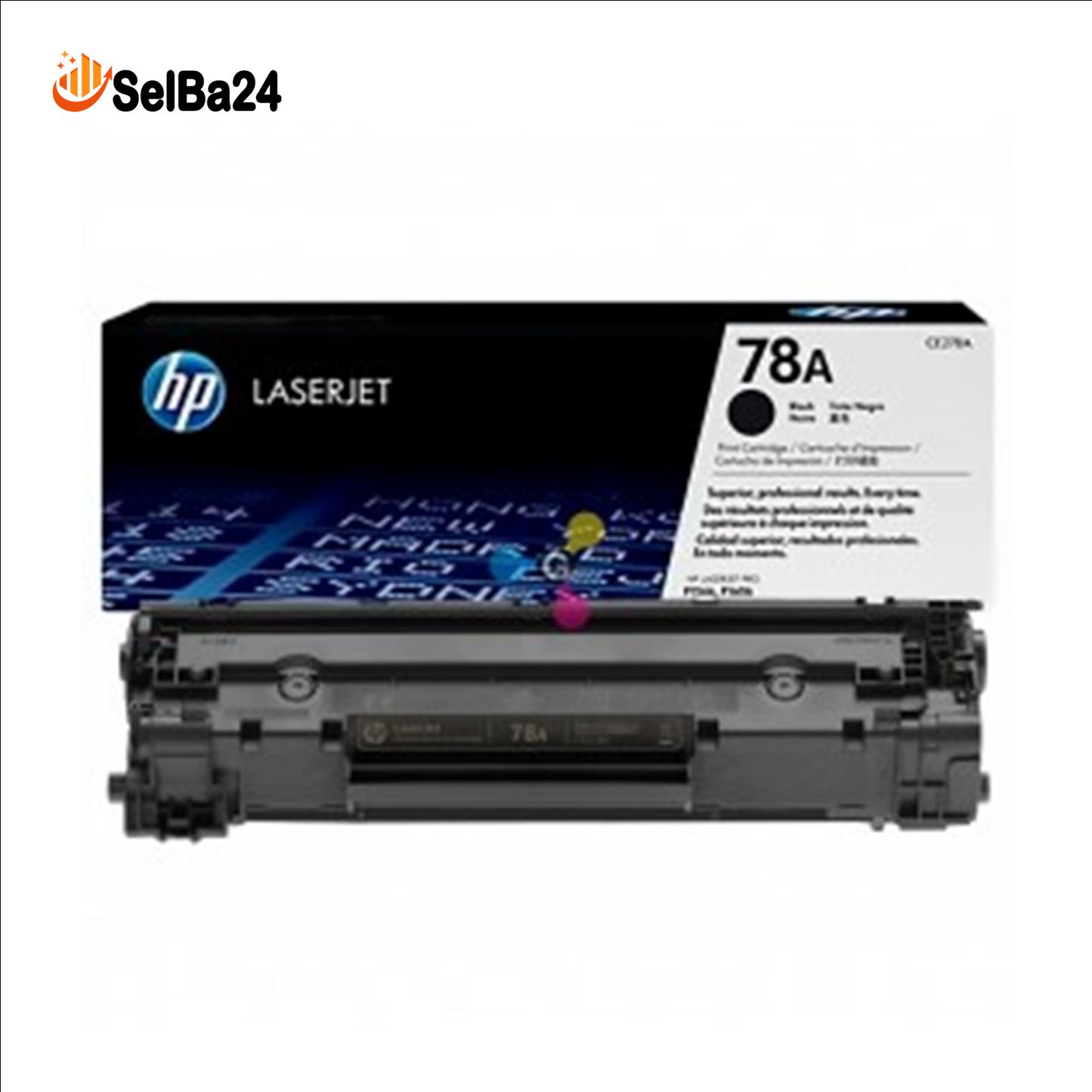 Tóner Original HP 78A – Negro-Compatible con HP LaserJet Pro MFP 1536