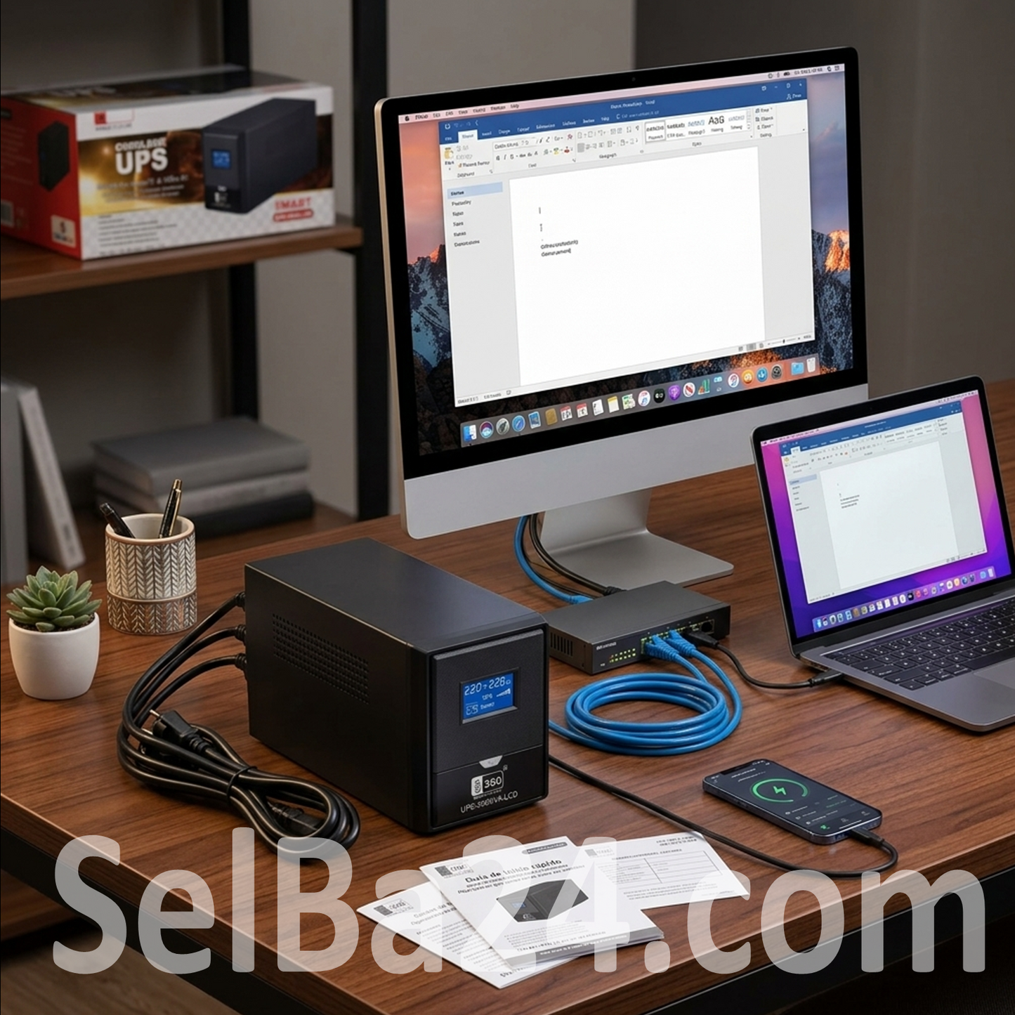 UPS de alimentación ininterrumpida  de 650, 1250, 1500 2000VA- Protección para sus equipos electrónicos