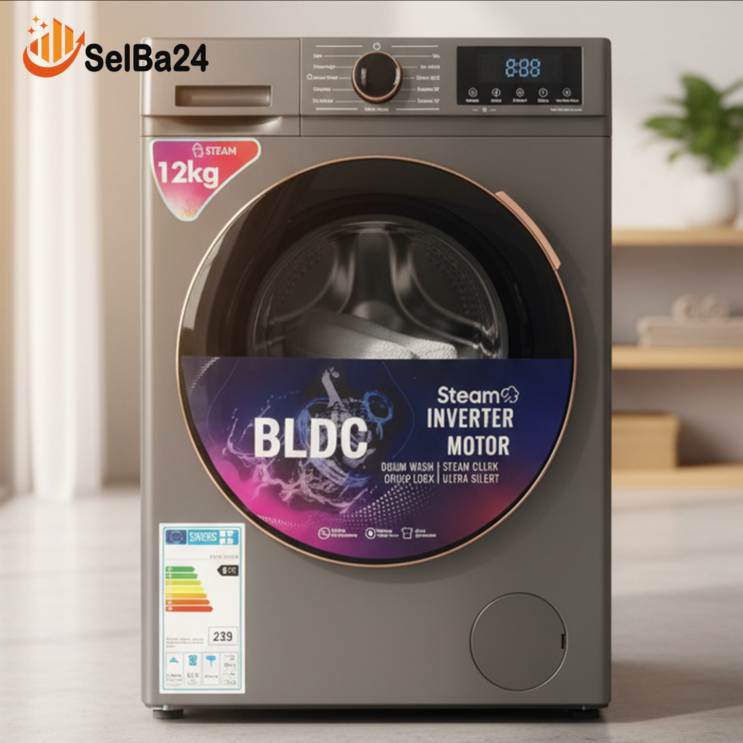 Lavadora Automática Eficiente Savona